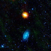 Interacting galaxies,infrared image
