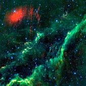 California Nebula,infrared image