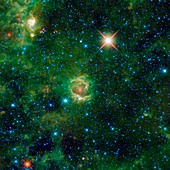 LBN 114.55+00.22 nebula,infrared image