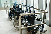Wheelchairs at airport