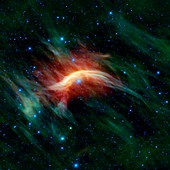 Zeta Ophiuchi star,space telescope image