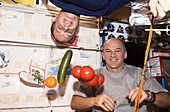 Astronauts on the ISS