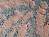 Antoniadi Crater,Mars,satellite image