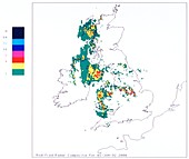Weather radar display sequence