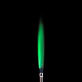 Copper flame test