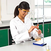 Titration experiment