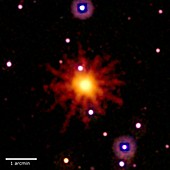 Gamma ray burst 110328A,Swift image