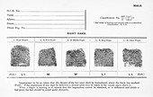 Fingerprints,historical image