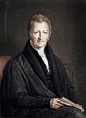 Thomas Malthus Colour Portrait Population
