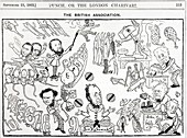 1865 British Association cartoon by Punch
