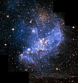 Starbirth region NGC 346,HST image