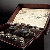 Revophone crystal radio,1923