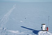 Antarctic research station