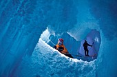 Ice cave,Antarctica