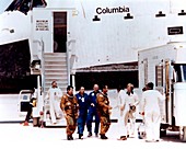 First Space Shuttle flight