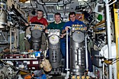 Russian ISS astronauts,July 2011