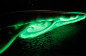 Aurora Australis from space