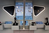 Apollo lunar module cabin mock-up