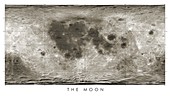 Lunar map