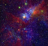 Carina nebula,composite image