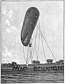 German military airship,19th century