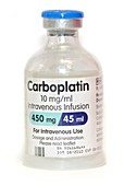 Carboplatin anti-cancer drug