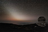 GranTeCan telescope and zodiacal light