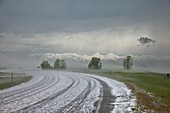 Hailstones and mountains