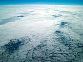 Cloud cover from high-altitude aircraft