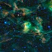 IC 4601 nebula,infrared image