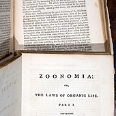 1794 Erasmus Darwin Zoonomia evolution
