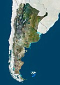 Argentina,satellite image