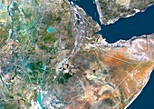 Ethiopia,satellite image