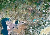 Kazakhstan,satellite image