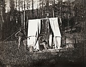 USA-Canada boundary surveying,1861