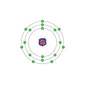 Chlorine,atomic structure