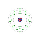 Vanadium,atomic structure