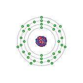 Bromine,atomic structure