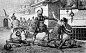 Gladiator fight,Ancient Rome