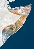 Somalia,satellite image