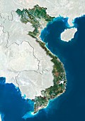 Vietnam,satellite image