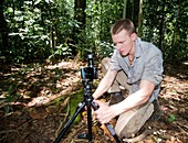 Rainforest researcher,Borneo