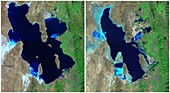 Great Salt Lake,USA,1985-2010