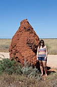Termite mound,Exmouth Western Australia