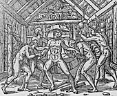 South American healing,16th century