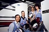 Crew of space shuttle mission STS-7