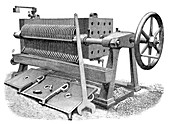 Paraffin press,1889