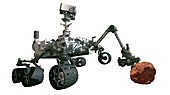 Curiosity rover,artwork