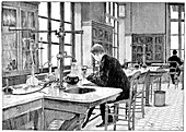 Pasteur Institute vaccine research,1890