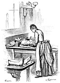 Post-mortem examination,1890